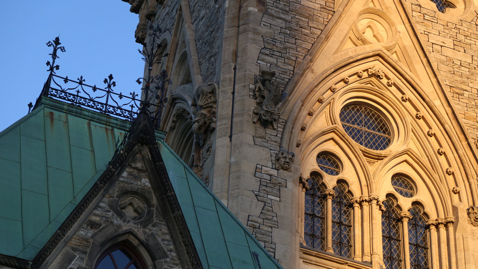 East Block on Parliament Hill mass masonry walls in Ottawa, ON